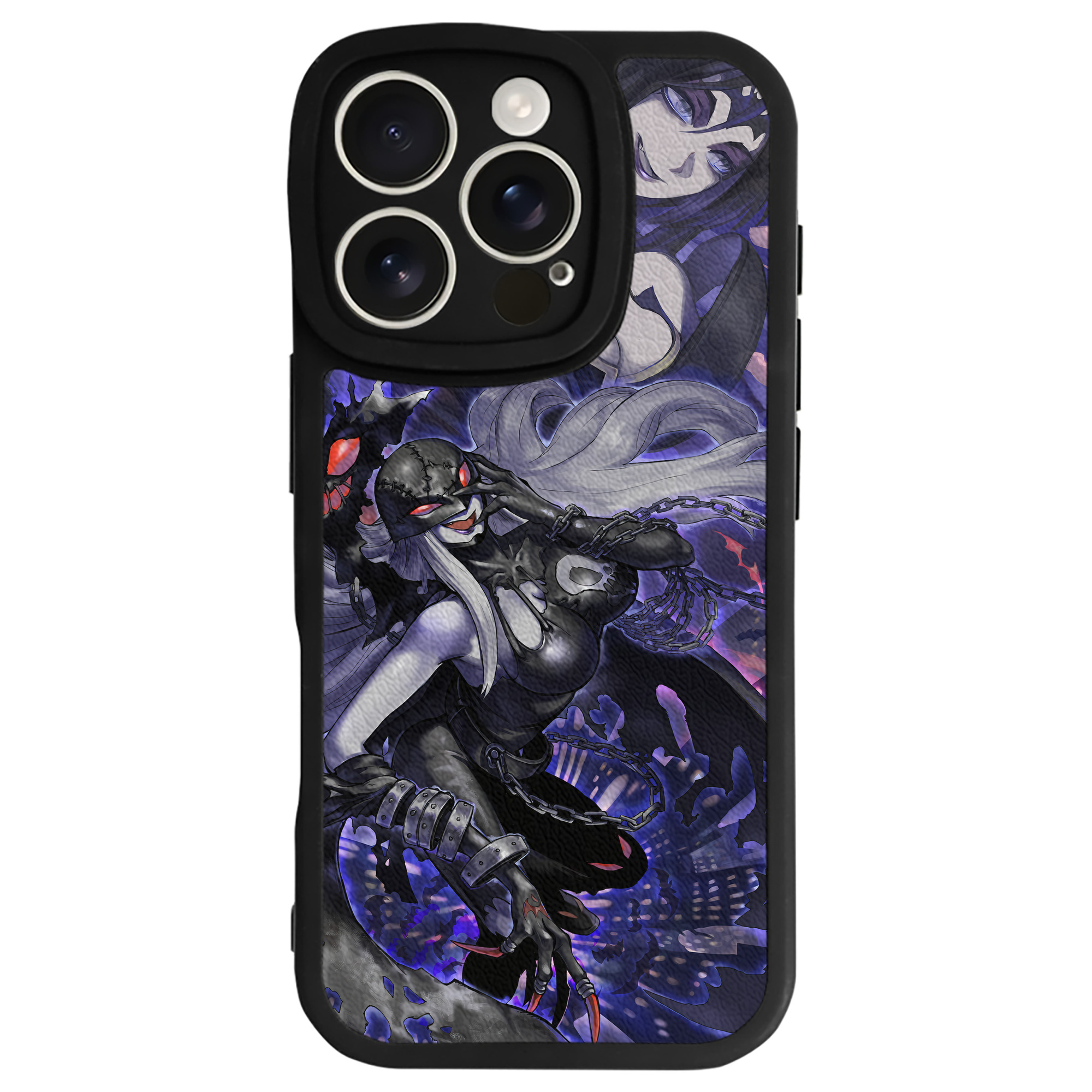 （画像用） Digimon デジタルモンスター/デジモン 【iPhone 16シリーズ対応】シリコンスマホケース（レザー調） 材質：シリコン